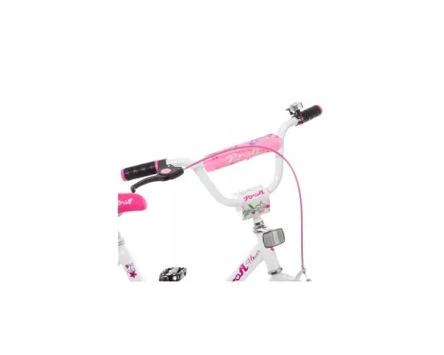 Детский велосипед Prof1 16" Flower Белый/Розовый (Y1685 white/pink)