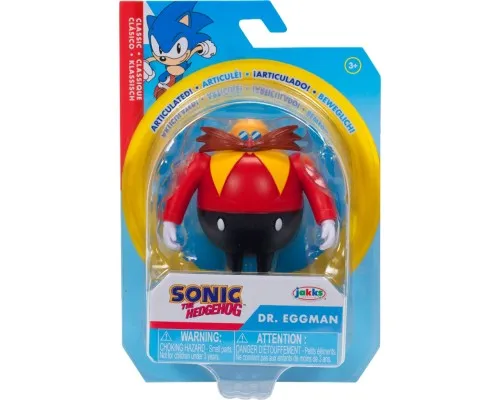 Фігурка Sonic the Hedgehog з артикуляцією - Класичний Доктор Еггман 6 см (41435i)