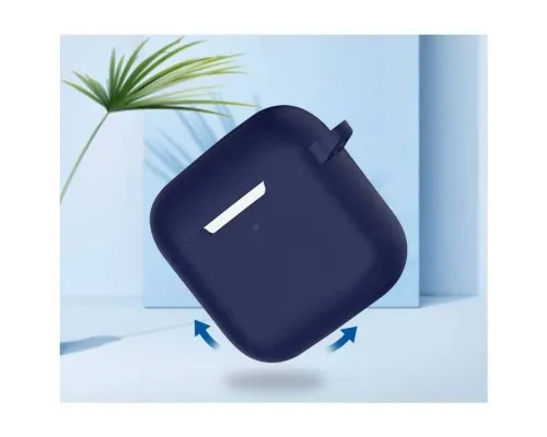 Чохол для навушників BeCover Silicon для Xiaomi Redmi Buds 3 Deep Blue (709572)