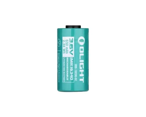 Акумулятор Olight 16340 3,6V 650 mAh (ORB-16C06-6C)