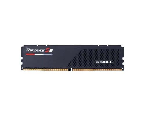Модуль памяті для компютера DDR5 32GB (2x16GB) 6000 MHz Ripjaws S5 G.Skill (F5-6000J4040F16GX2-RS5K)