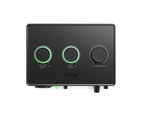 Мікшерний пульт Fifine Sound Card SC1 Black (SC1)