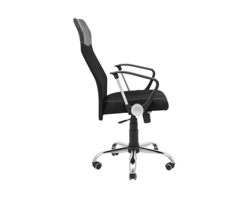 Офісне крісло Richman Ультра Ю Хром M-1 (Tilt) Сітка чорна (ADD0003100)