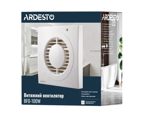 Витяжний вентилятор Ardesto BFO-100W