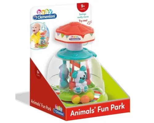 Розвиваюча іграшка Clementoni Дзиґа Animals Fun Park (17193)