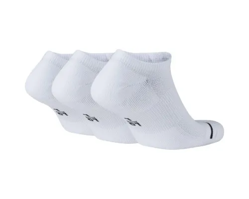 Шкарпетки Nike U ED CUSH POLY NS 3PR 144 DX9656-100 38-42 3 пари Білий (196152694270)