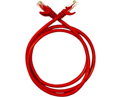 Патч-корд 2м UTP cat.5e, CU, 24AWG, red GEAR (GPC-UTPCURJ45-2R)