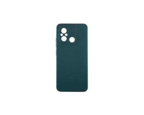 Чохол до мобільного телефона Dengos Kit for Xiaomi Redmi 12C case + glass (Green) (DG-KM-53)