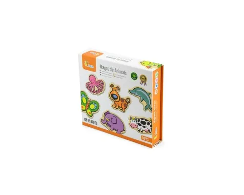 Игровой набор Viga Toys Набор магнитов Зверята 20 шт (58923N)