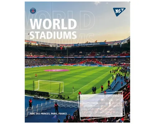 Зошит Yes World stadium 24 аркушів лінія (767050)