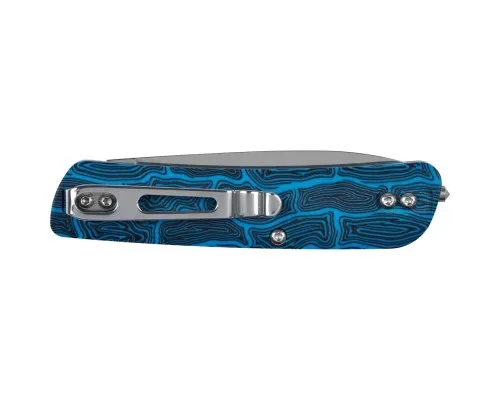 Ніж Boker Plus Tech Tool Damast G10 Blue (01BO557)