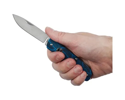 Ніж Boker Plus Tech Tool Damast G10 Blue (01BO557)