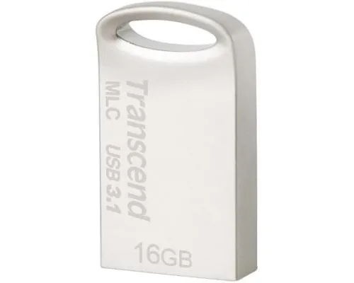 USB флеш накопитель Transcend 16GB JetFlash 720 Silver Plating USB 3.1 (TS16GJF720S)