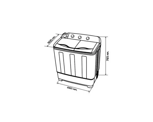 Пральна машина PRIME Technics PWA602PB
