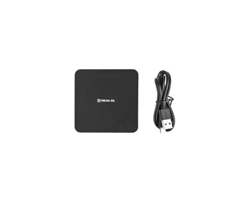Зарядний пристрій REAL-EL WL-710 black (EL123160018)