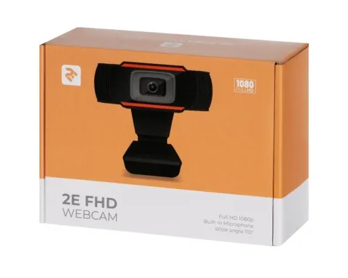 Веб-камера 2E FHD USB Black (2E-WCFHD)