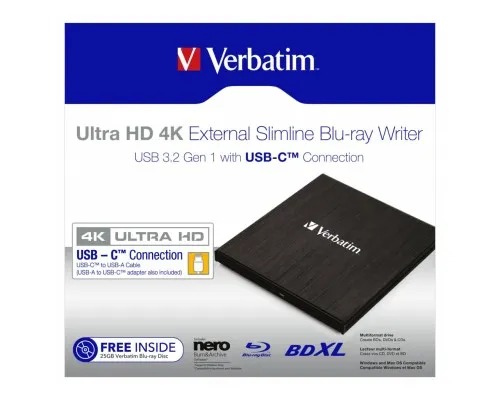 Оптичний привід Blu-Ray Verbatim 43888