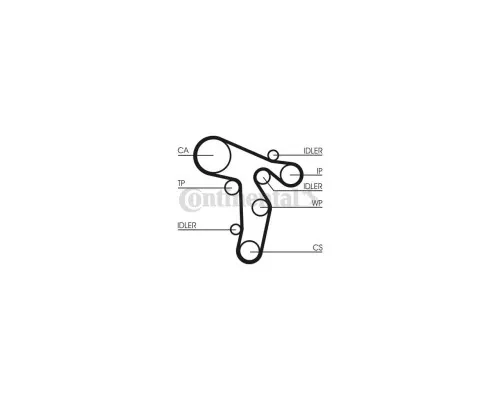 Ремінь ГРМ CONTITECH CT1139
