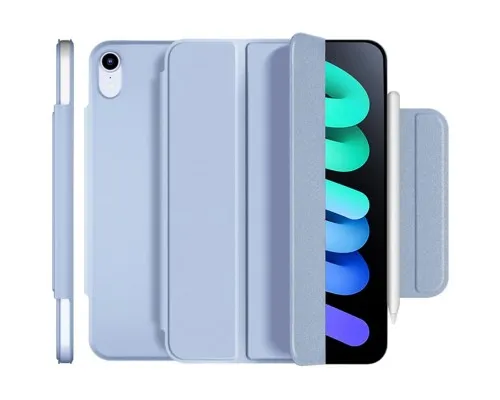Чехол для планшета BeCover Magnetic Buckle Apple iPad mini 6 2021 Light Blue (706828)