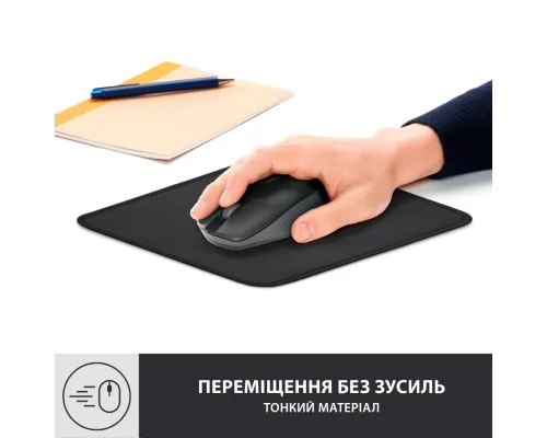 Килимок для мишки Logitech Mouse Pad Studio Series Graphite (956-000049)