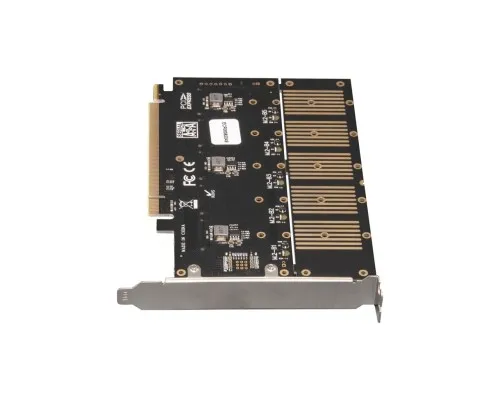 Контроллер Frime PCI-E-5xM.2 (B Key) WCH382L (ECF-PCIEtoSSD010)