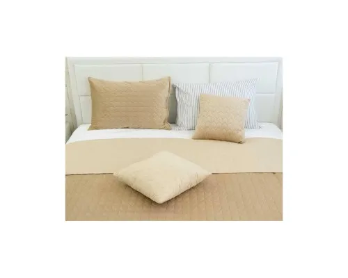 Подушка Руно декоративна Velour Beige 40х40 (311.55_Beige)