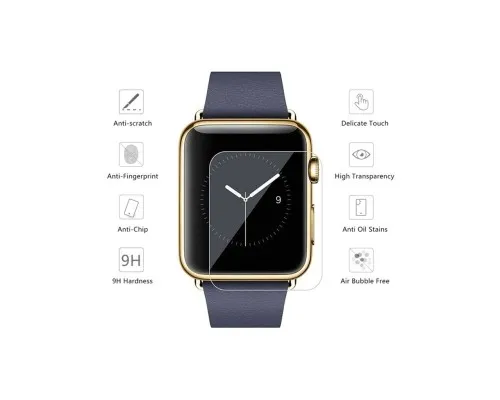 Плівка захисна Drobak Ceramics Apple Watch SE 40mm (2 шт) 313120 (313120)