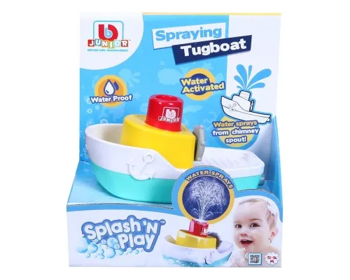 Іграшка для ванної Bb Junior Splash N Play Spraying Tugboat Катер (16-89003)