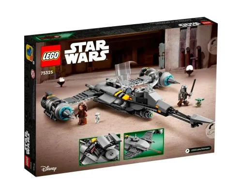 Конструктор LEGO Star Wars Мандалорський зоряний винищувач N-1, 412 деталей (75325)