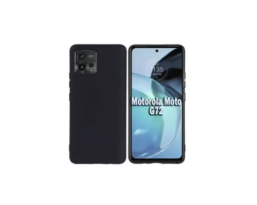 Чохол до мобільного телефона BeCover Motorola Moto G72 Black (708931)