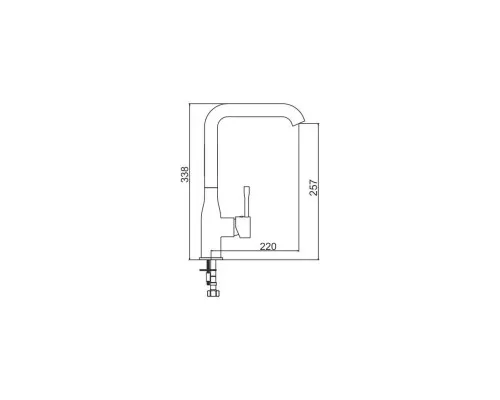 Смеситель Interline Loft new Black