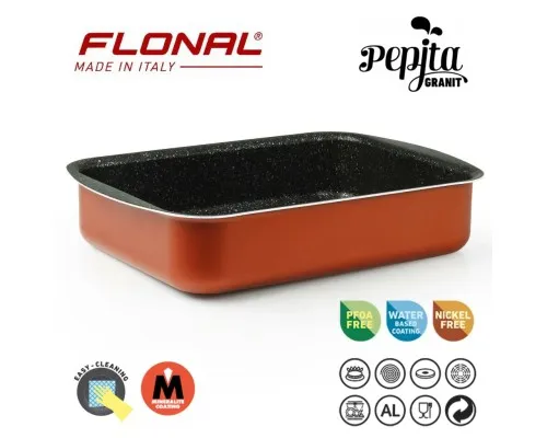 Форма для выпечки Flonal Pepita Granit 25х18 см (PGFLS2550)