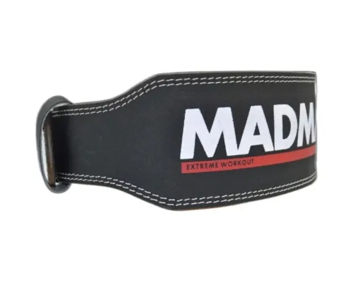 Атлетический пояс MadMax MFB-245 Full leather шкіряний Black L (MFB-245_L)