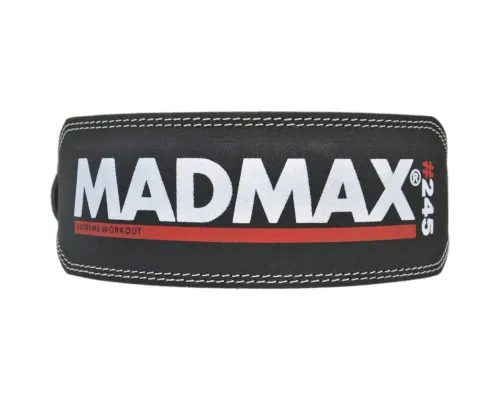Атлетичний пояс MadMax MFB-245 Full leather шкіряний Black L (MFB-245_L)