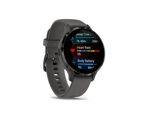 Смарт-годинник Garmin Venu 3S, Pebble Gray + Slate, GPS (010-02785-00)