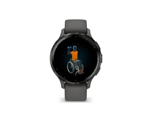 Смарт-часы Garmin Venu 3S, Pebble Gray + Slate, GPS (010-02785-00)