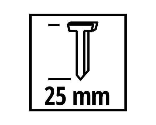 Цвяхи Einhell для цвяхозабивача, 25мм, 3000шт (4137871)