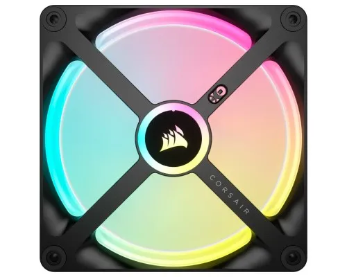 Кулер для корпуса Corsair iCUE Link QX140 RGB PWM PC Fans Starter Kit with iCUE LINK System Hub (CO-9051004-WW)