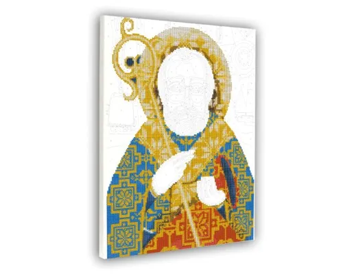 Картина по номерам Santi Святий Миколай 40*50 см ©mosyakart алмазна мозаїка (954695)