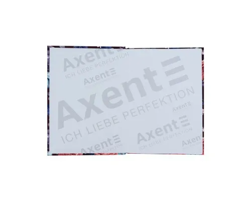Книга записная Axent Bloom А5 твердая обложка 96 листов в клетку Фиолетовая (8456-3-A)