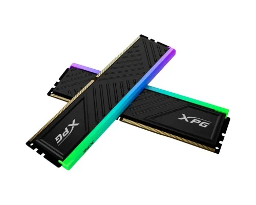 Модуль пам'яті для комп'ютера DDR4 32GB (2x16GB) 3600 MHz XPG Spectrix D35G RGB Black ADATA (AX4U360016G18I-DTBKD35G)