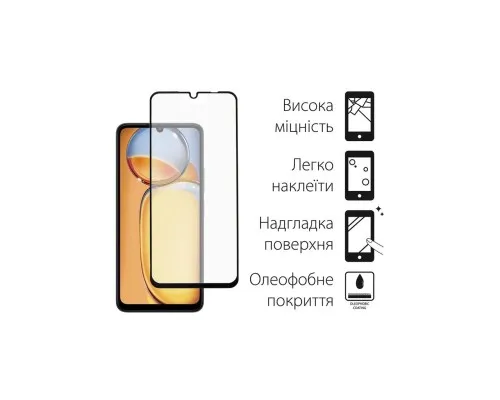 Чехол для мобильного телефона Dengos Kit for Xiaomi Redmi 13C case + glass (Green) (DG-KM-54)