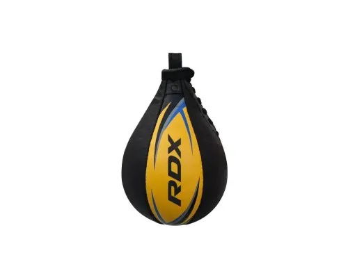 Груша боксерская RDX 2Y Boxing Speed Ball Leather Multi Yellow/Blue (2SBL-S2YU)