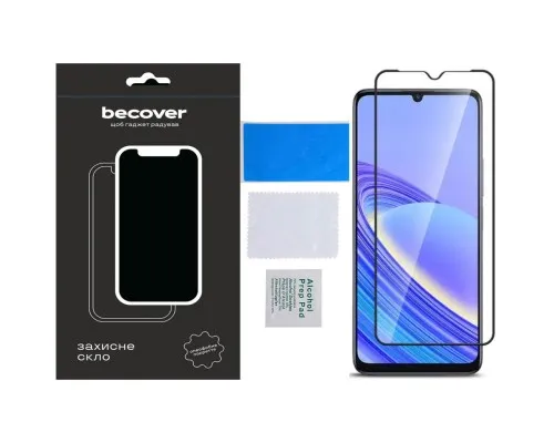 Скло захисне BeCover TCL 40 SE (T610K2) Black (711380)