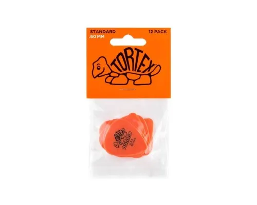 Медіатор Jim Dunlop Tortex Standard Pick .60mm 12 шт. (418P.60)