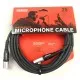 Мікрофонний кабель D'Addario Custom Series Microphone Cable 7.5m (PW-M-25)