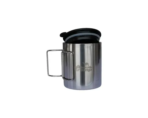 Чашка туристична Tramp 400 мл Steel (UTRC-137-metal)