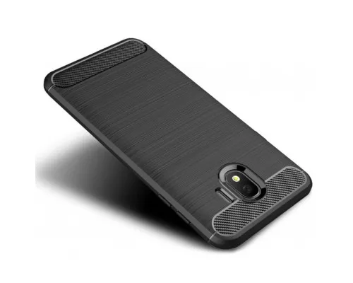 Чехол для мобильного телефона Laudtec для Samsung J4/J400 Carbon Fiber (Black) (LT-J400F)