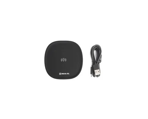 Зарядний пристрій REAL-EL WL-740 black (EL123160019)