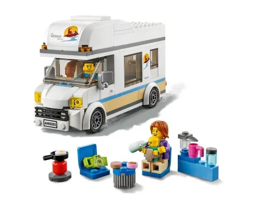 Конструктор LEGO City Great Vehicles Каникулы в доме на колесах 190 деталей (60283)